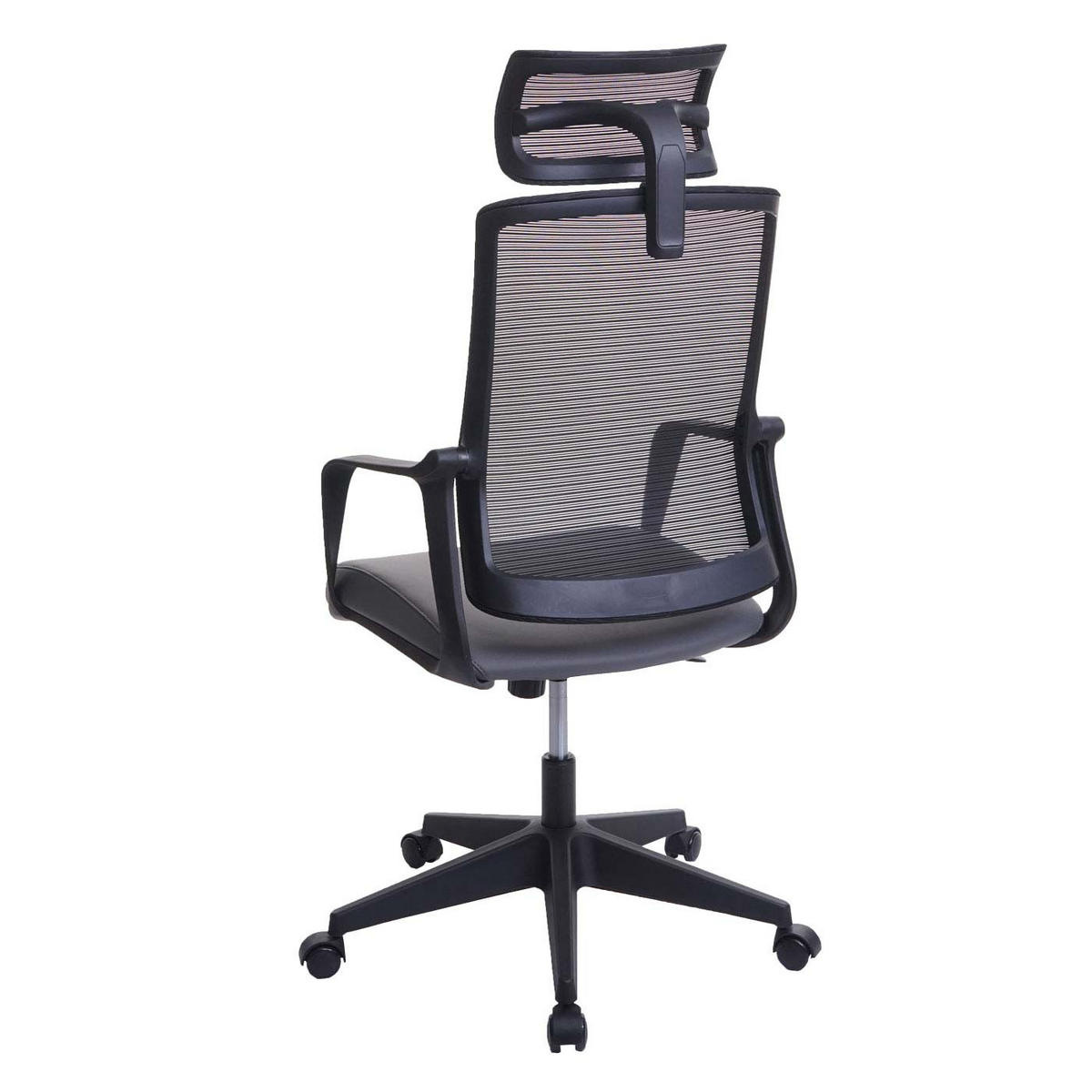 BÜROSTUHL Grau - Grau, Textil (64/128/66cm) - MCW