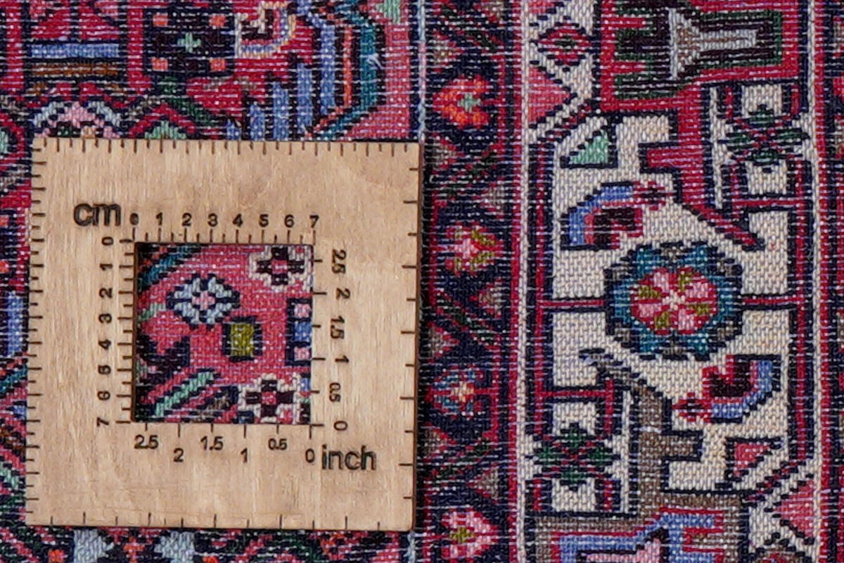 ORIENTTEPPICH handgeknüpft Assadabad Rot 200/127 cm Schurwolle - Rot, Textil (127/200cm) - Looma