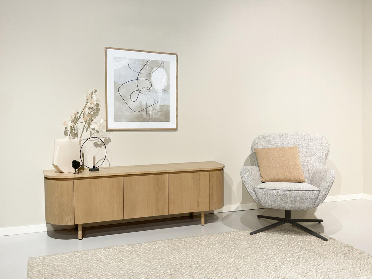 TV-MÖBEL Tobago Braun 43/170/56 cm - Braun, Holz (170/56/43cm) - Livingfurn