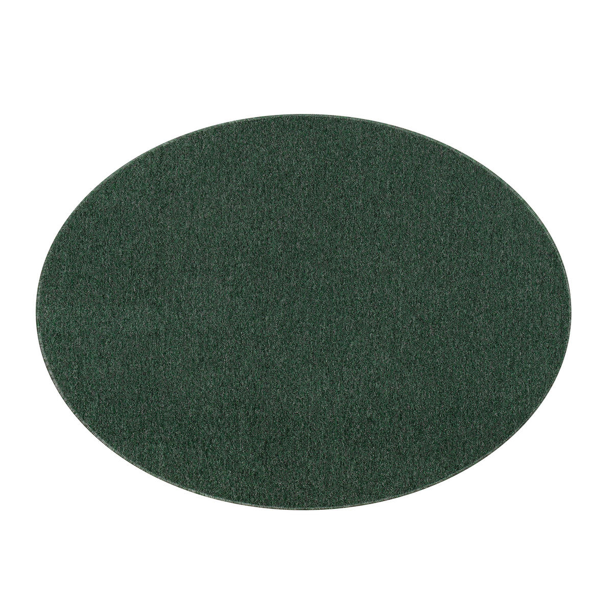TEPPICH NIZZA Grün, rund 80/80 cm - Grün, Textil (80/80cm) - Tapiso