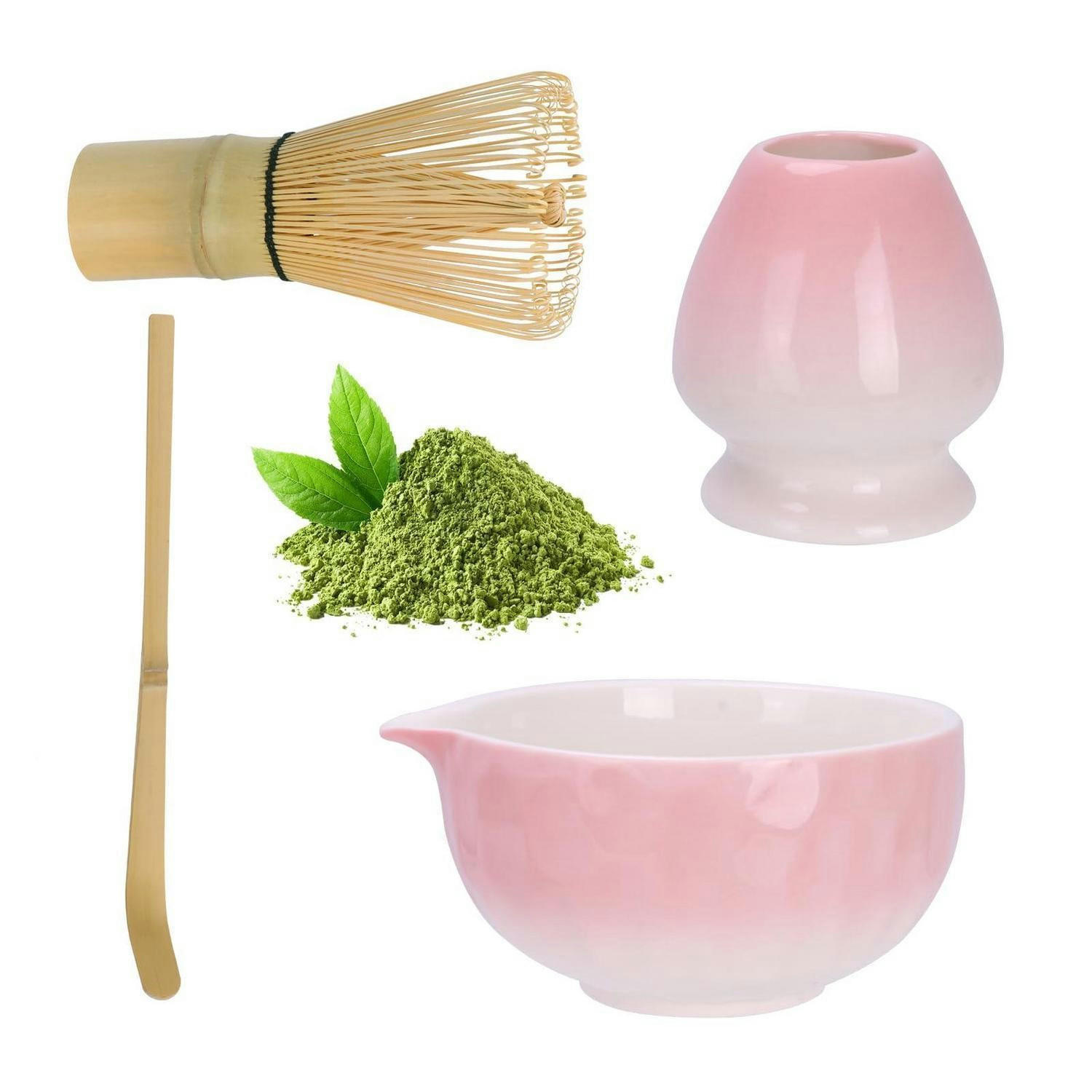 MATCHA-SET 4-teiliges Set Rosa Farbverlauf Keramik - Rosa, Keramik (14/7/14cm)