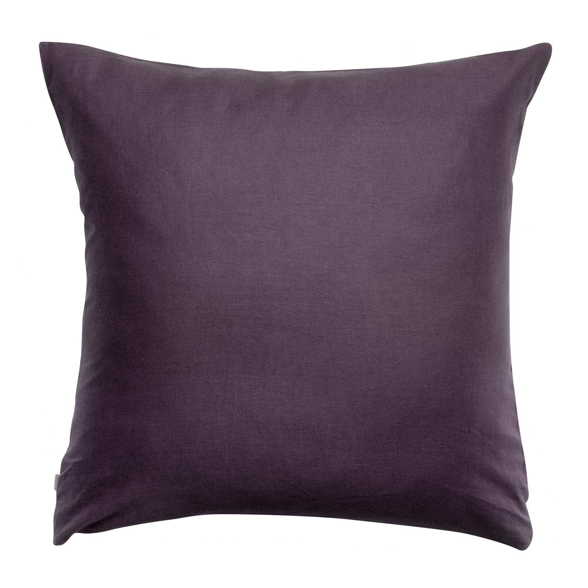 KISSENBEZUG Zeff raisin 65 x 65 cm - Violett, Textil (65/65cm) - Vivaraise