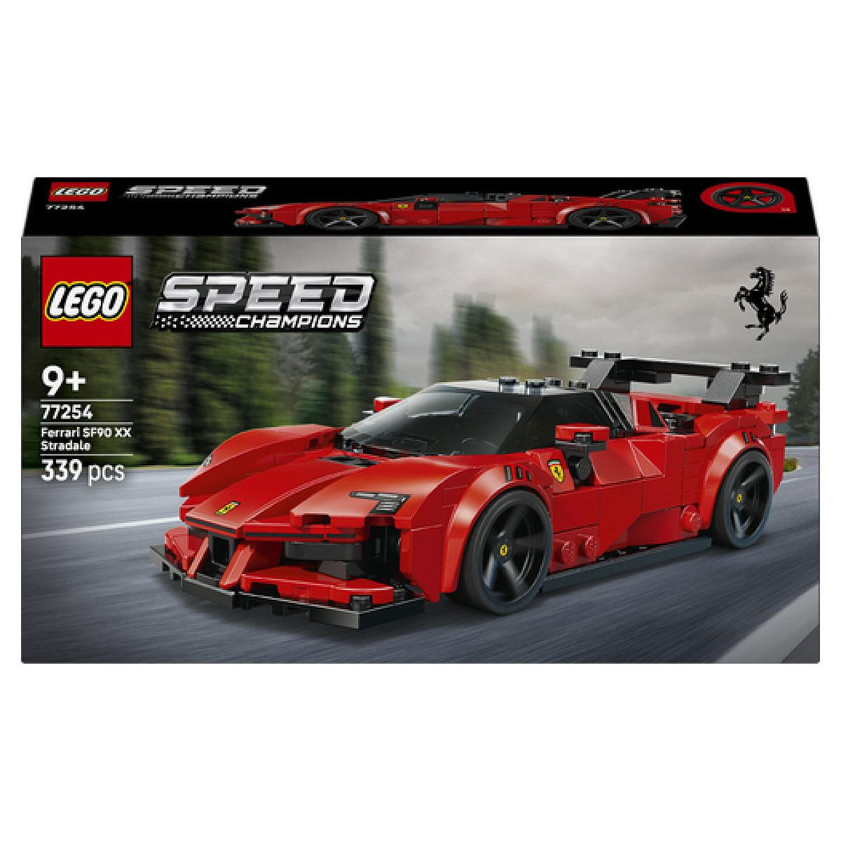 Lego Klemmbausteine Rot 14.1x6.1x26.2 cm
