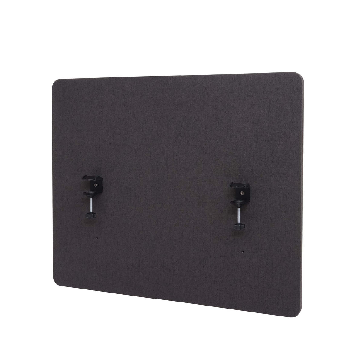 AKUSTIK-TISCHTRENNWAND Braun - Braun, Textil (75/60/2cm) - MCW