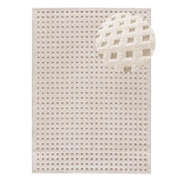 WEBTEPPICH im skandinavischen Stil Weiß Diena 160/230 cm - Weiß, Naturmaterialien/Textil (160/230cm) - Atticgo