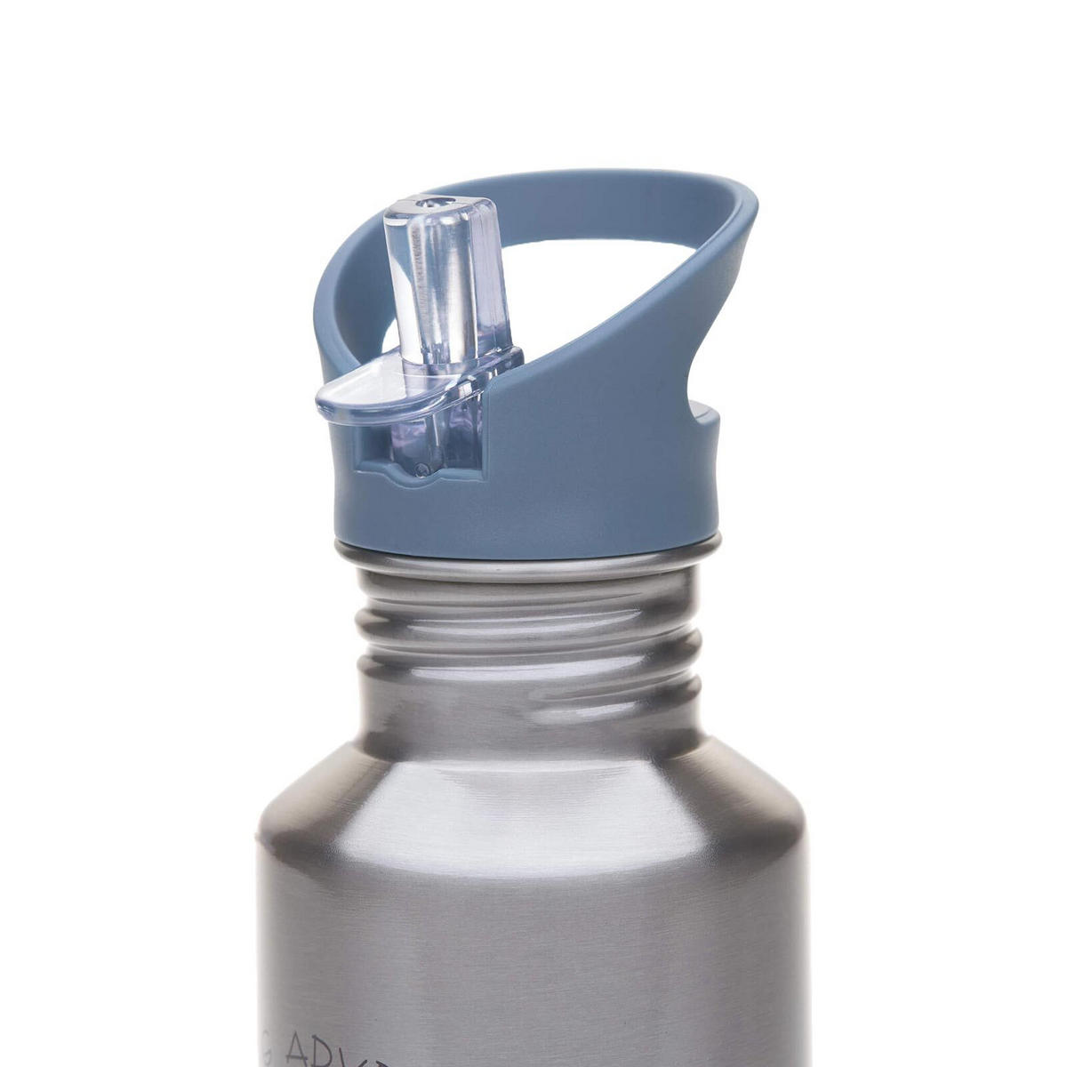 EDELSTAHL TRINKFLASCHE Adventure Traktor 500 ml - Blau, Metall (0.5L) - Lässig