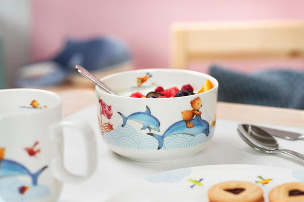 MÜSLISCHALE Happy as a Bear bunt ø 12.0 cm - Multicolor, Keramik (12cm) - Villeroy & Boch