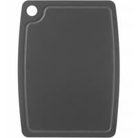 SCHNEIDEBRETT rutschfest – Spülmaschinenfest – Schwarze Holzfaser – 37 x 27,5 cm - Schwarz, Keramik (28/37cm) - Hendi