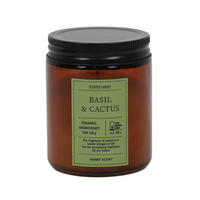 DUFTKERZE 30 Std. Brenndauer Home Scent 7,2/7,2/8,8 cm - Braun, Paraffin (7.2/8.8cm) - Home Styling Collection