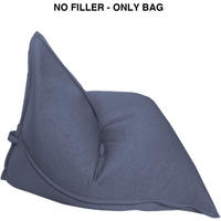 SITZSACKBEZUG Blau 130/110/50 cm - Blau, Textil (130/50/110cm) - Mobili Rebecca