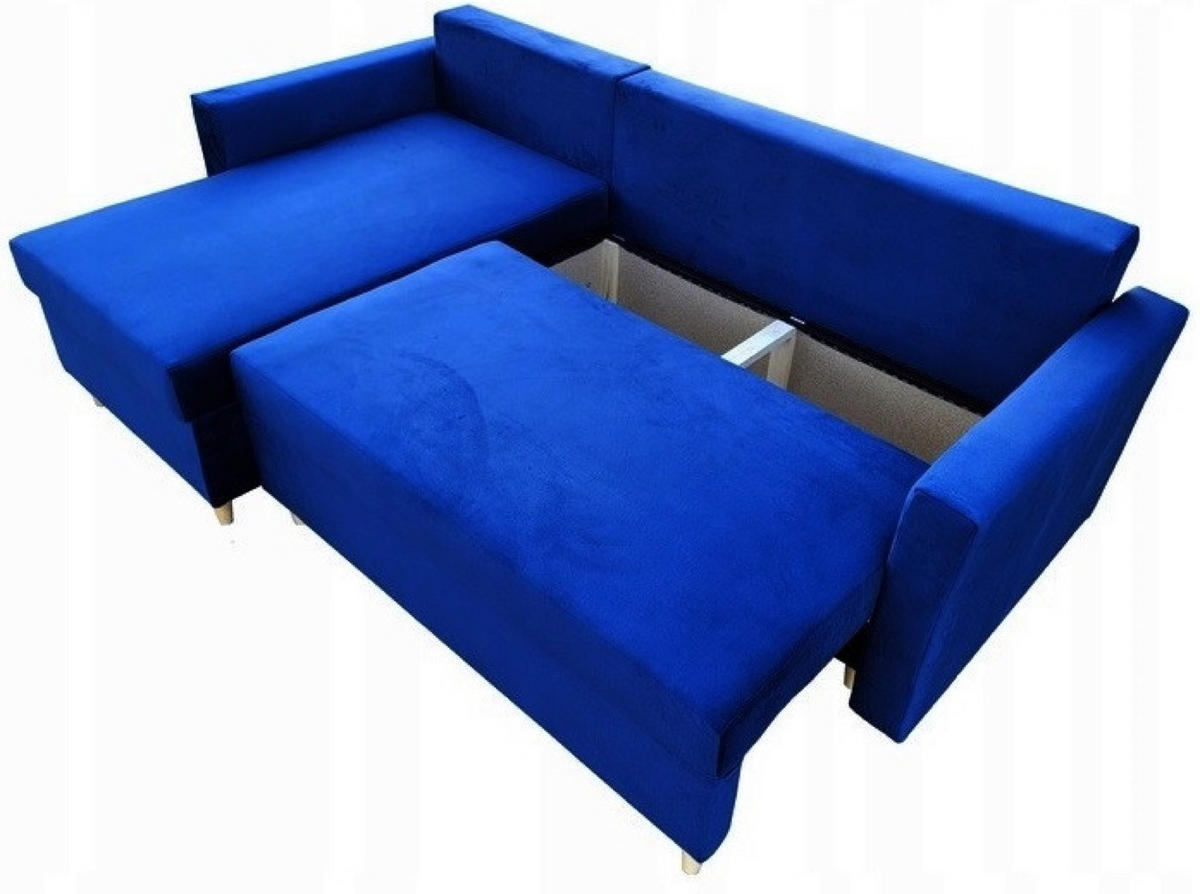 ECKSOFA Hellgrau MON Mit Schlaffunktion - Grau, Naturmaterialen/Textil (222/142cm) - Sepro Meble
