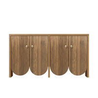 SIDEBOARD Elegantes in Walnuss Optik, 147/40/80cm - Ahornfarben, Holzwerkstoff (147/80/40cm) - Urban Meuble
