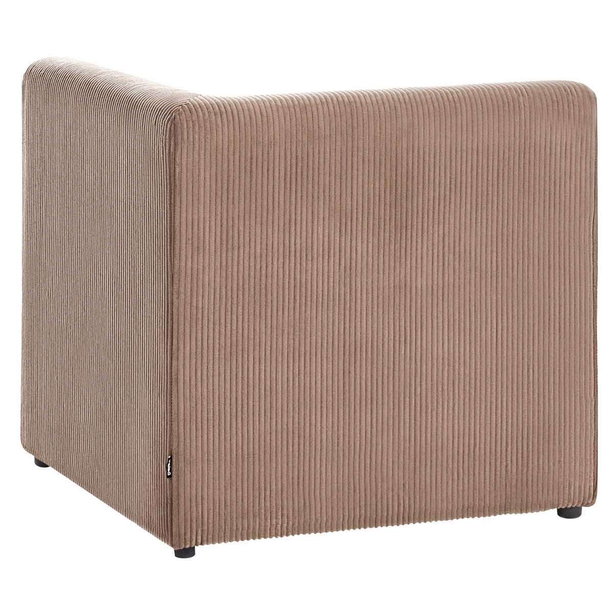 MODULÁRNÍ POHOVKA 3-místná Pískově béžová Manšestr Lemvig - písková barva, textil (250/78/83cm) - Beliani