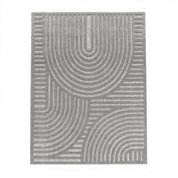 OUTDOORTEPPICH Ethno Grau 200 x 280 cm - Grau, Kunststoff (200/280cm) - TT Home