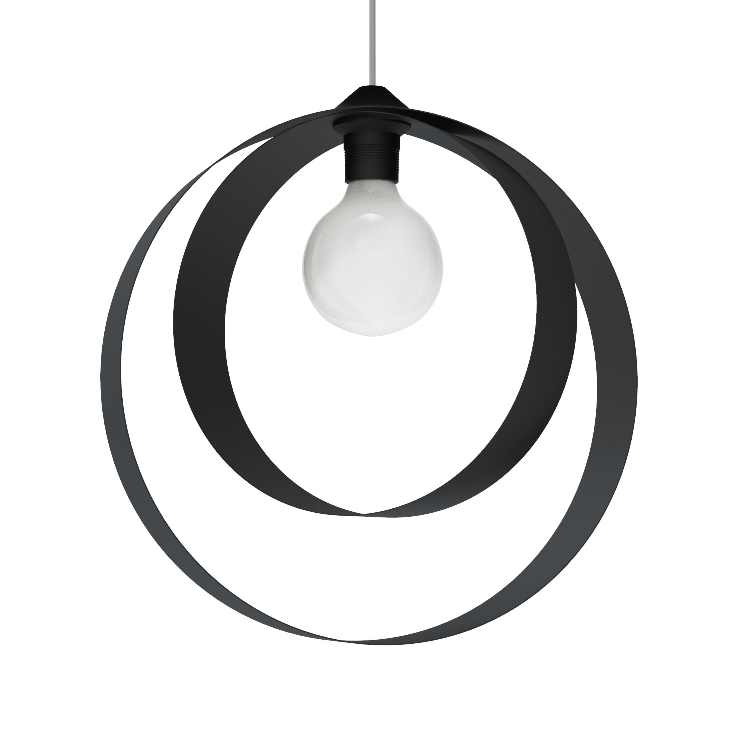 HÄNGELEUCHTE - Anthrazit, Metall (7/40/40cm) - Lumicom