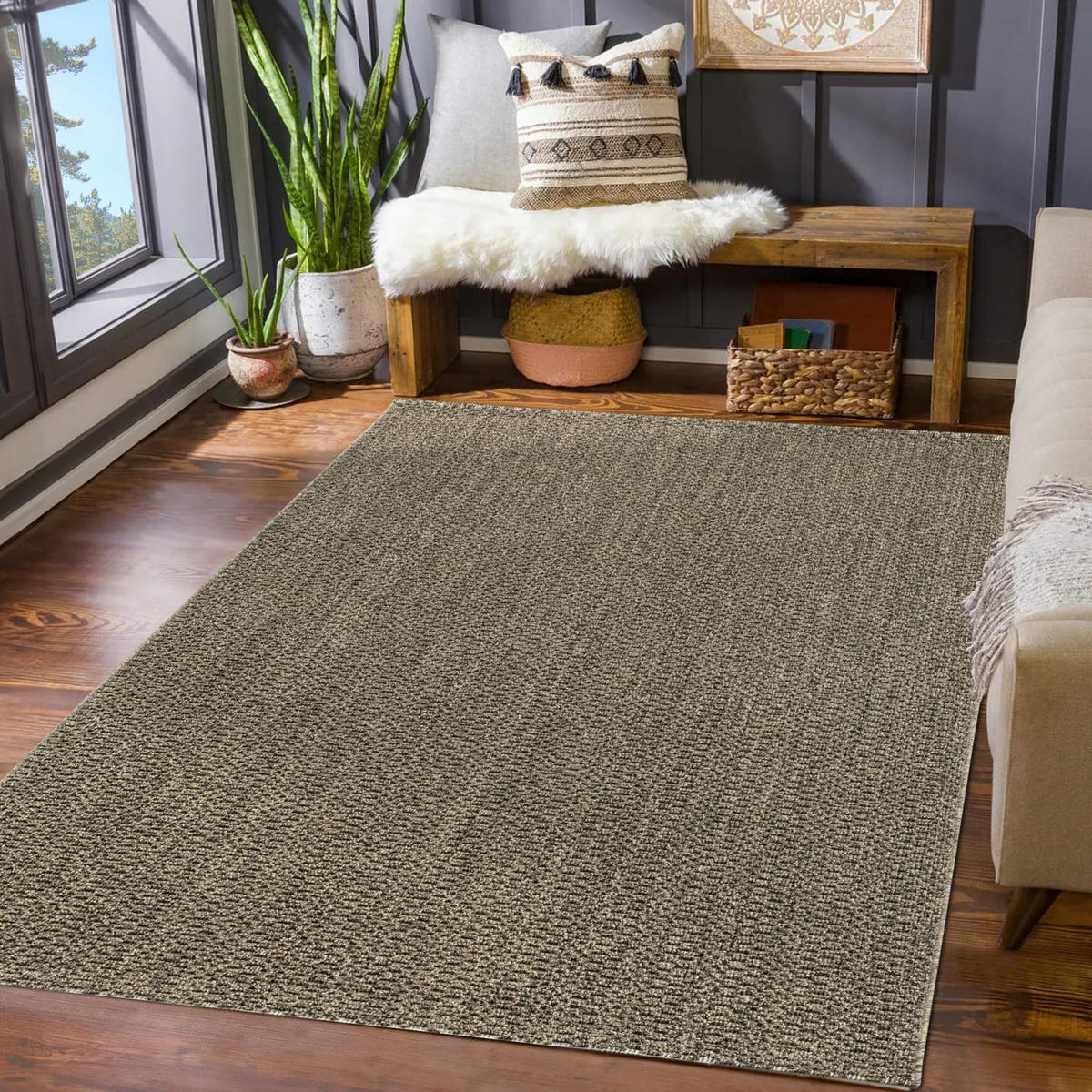 OUTDOORTEPPICH Boho Grün 80 x 150 cm - Grün, Kunststoff (80/150cm) - TT Home