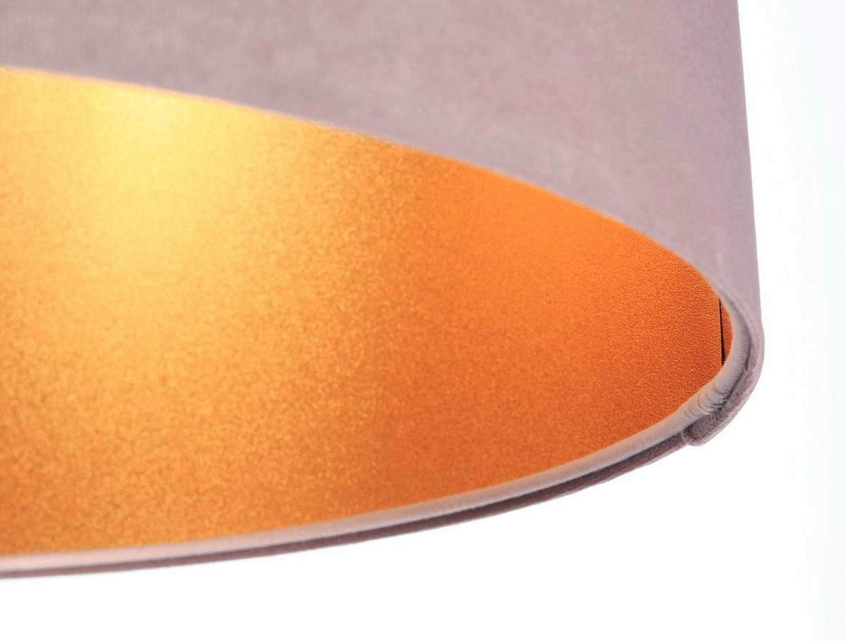 HÄNGELEUCHTE Gold 60/30 cm - Pink/Goldfarben, Kunststoff (60/1.1/30cm) - ONZENO