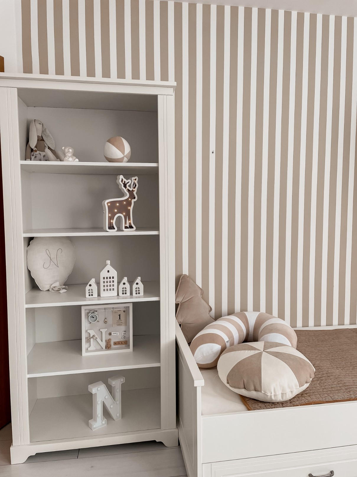 KINDERREGAL Melody - Weiß, Holzwerkstoff (81/180/48cm) - RAUMHIRSCH FURNITURE