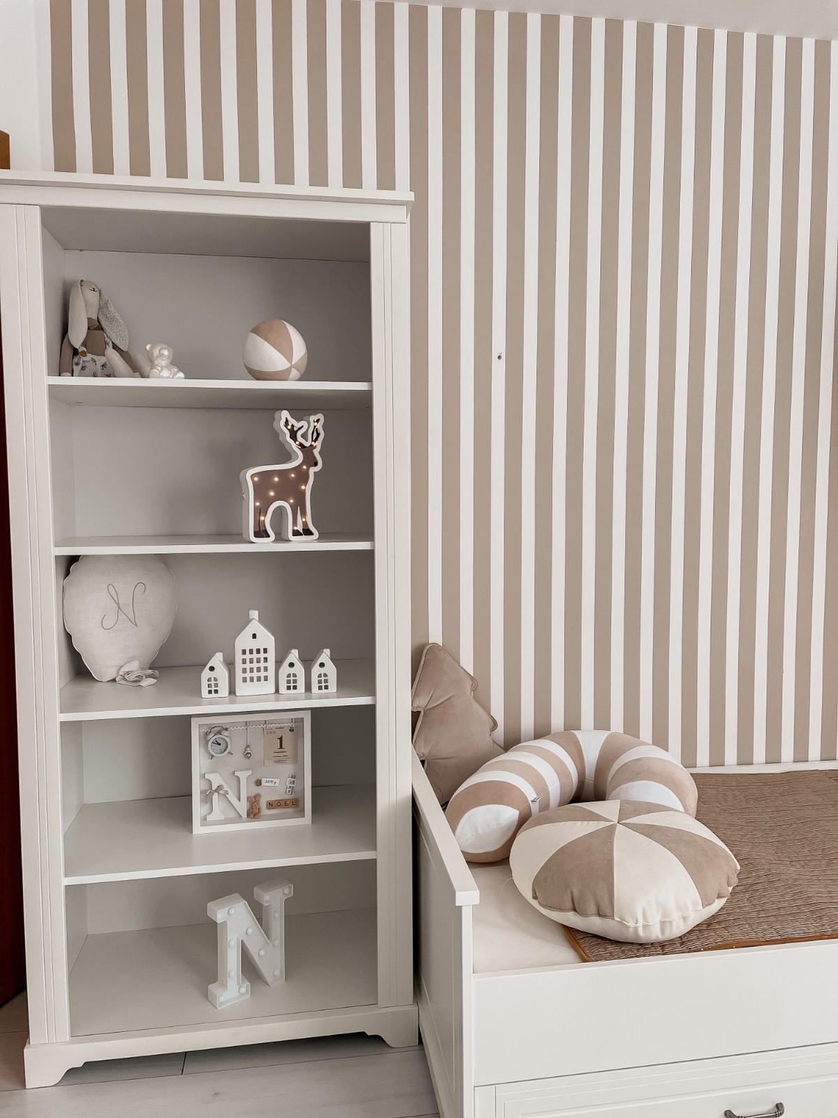 KINDERREGAL Melody - Weiß, Holzwerkstoff (81/180/48cm) - RAUMHIRSCH FURNITURE