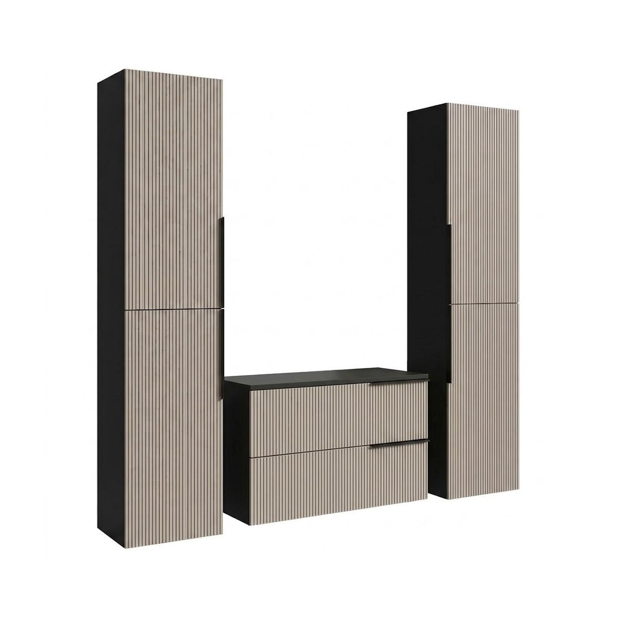 mzm24 Badmöbel-Set Kaschmir 200x150x45 cm