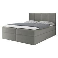 BOXBETT Rebos - H3 - Grau, Holz/Textil (180/200cm) - MIRJAN24