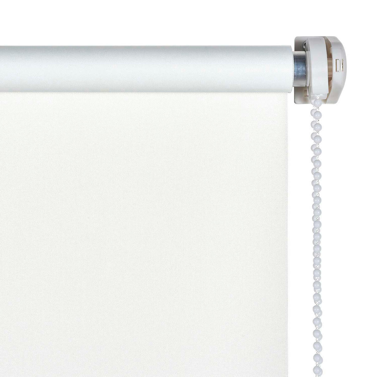 VERDUNKELUNGSROLLO, Weiß, 60 x 180 cm - Weiß, Kunststoff (60/180cm) - STORESDECO