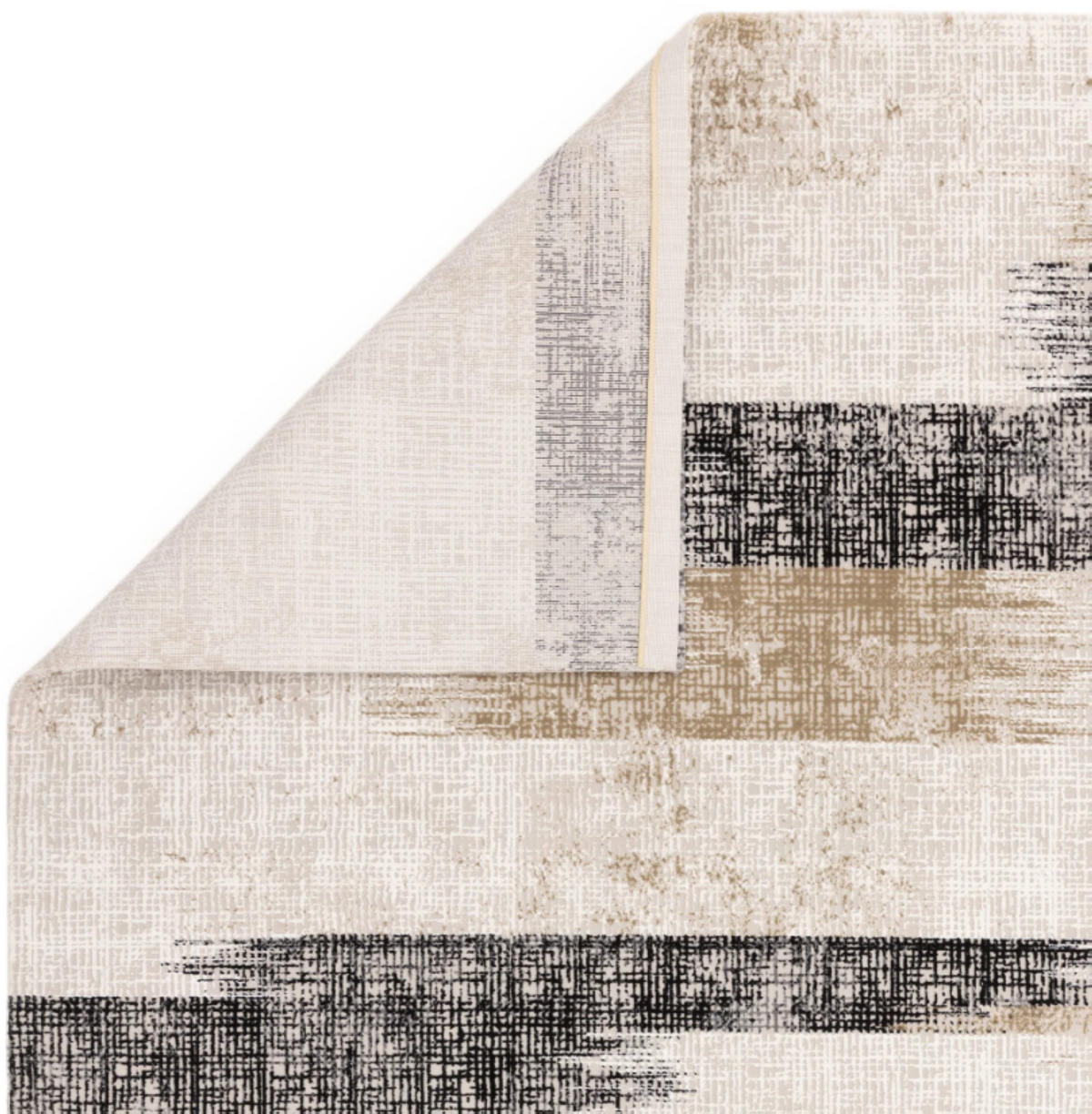 TEPPICH modern Wohn-/Schlafzimmer ZUKA LINES Beige 80 x 150 cm - Beige, Textil (80/150cm) - Novatrend