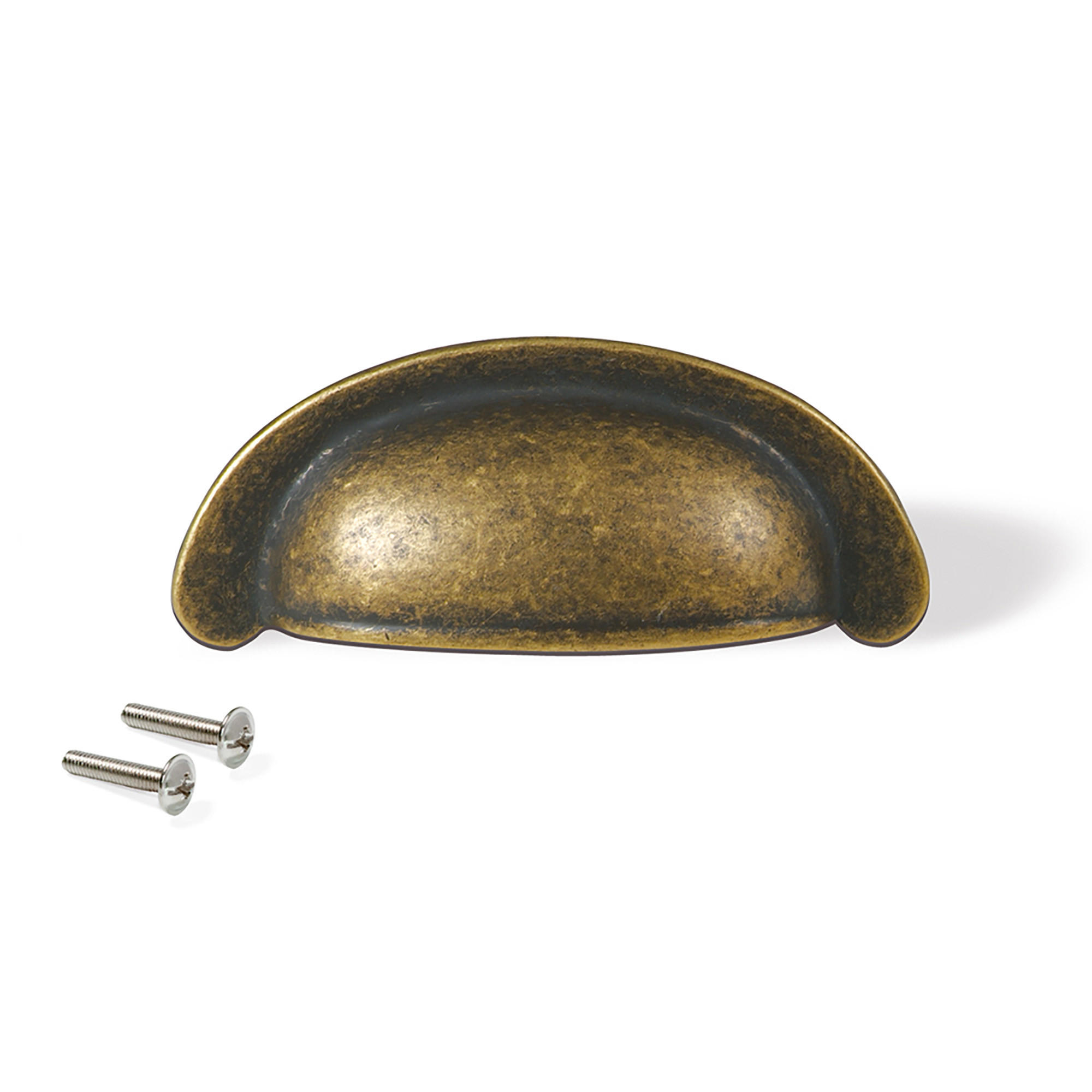 MÖBELGRIFFE Marrakesch, L77mm, 64mm Achsenabstand, Zamak, Bronze 20er-set - Bronzefarben, Kunststoff (7.7/4/2.75cm) - EMUCA