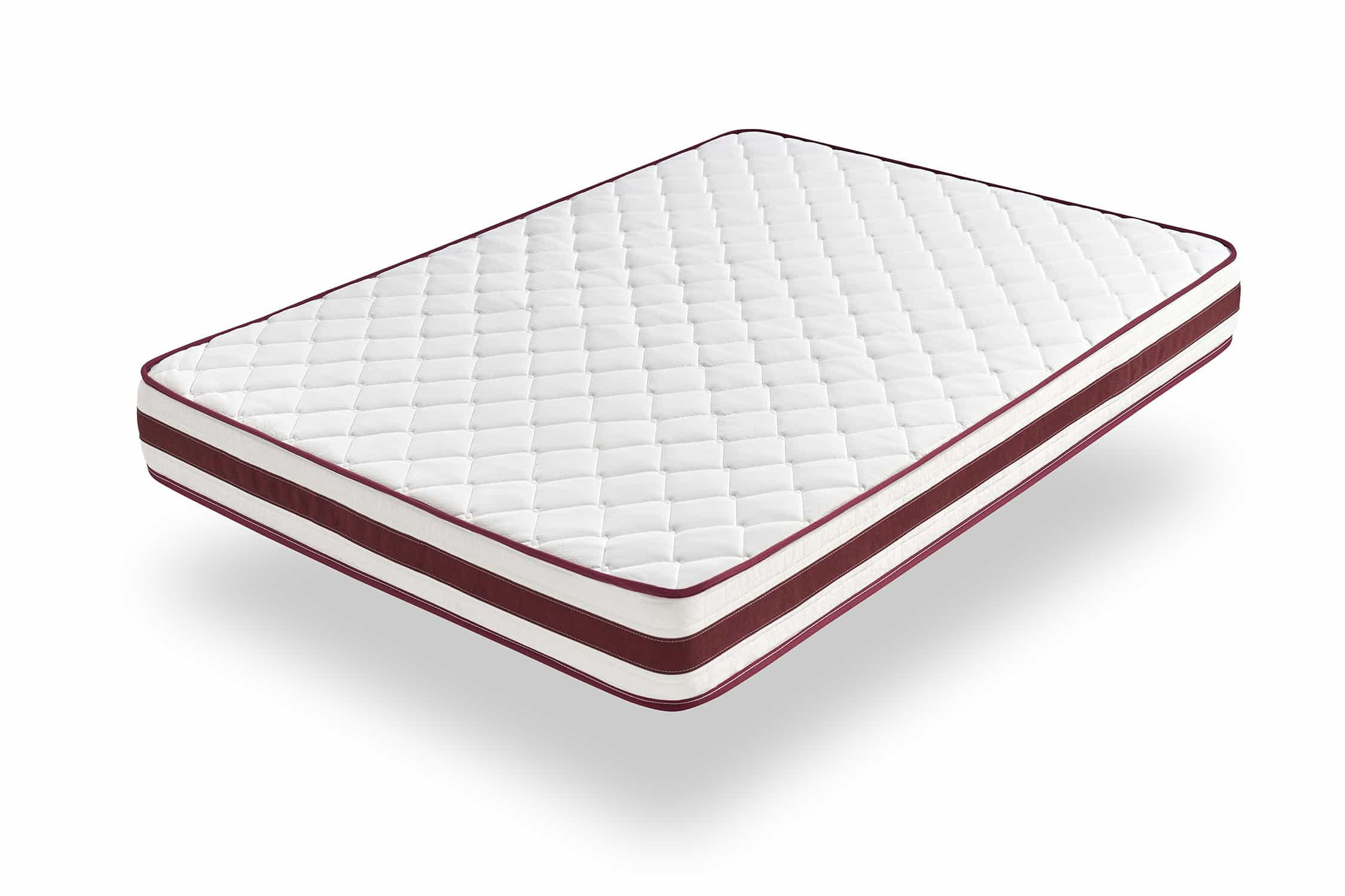 MATRATZE First Class Edition 21cm, 90x200cm - Weiß, Textil (90/200cm) - Moonia