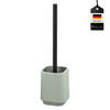 WC-GARNITUR VALONA, Soft-Touch, salbei - Salbeigrün, Kunststoff (10/38/10cm) - eluno