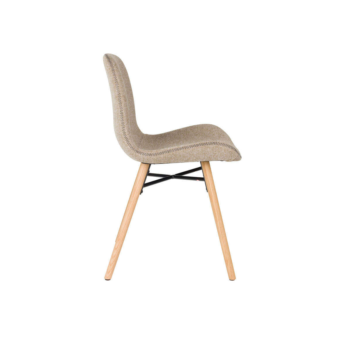 ESSZIMMERSTUHL Lester Braun - 2 er Set - Braun, Kunststoff (55.5/81/51cm) - Housecraft Living