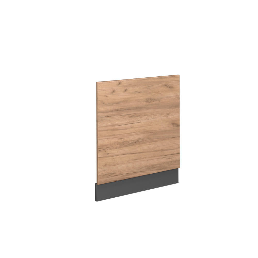 FRONTBLENDE Fame-Line Goldkraft Eiche 60 cm ohne AP - Anthrazit/Eiche Wotan, Holzwerkstoff (60/67.4/1.6cm) - Vicco