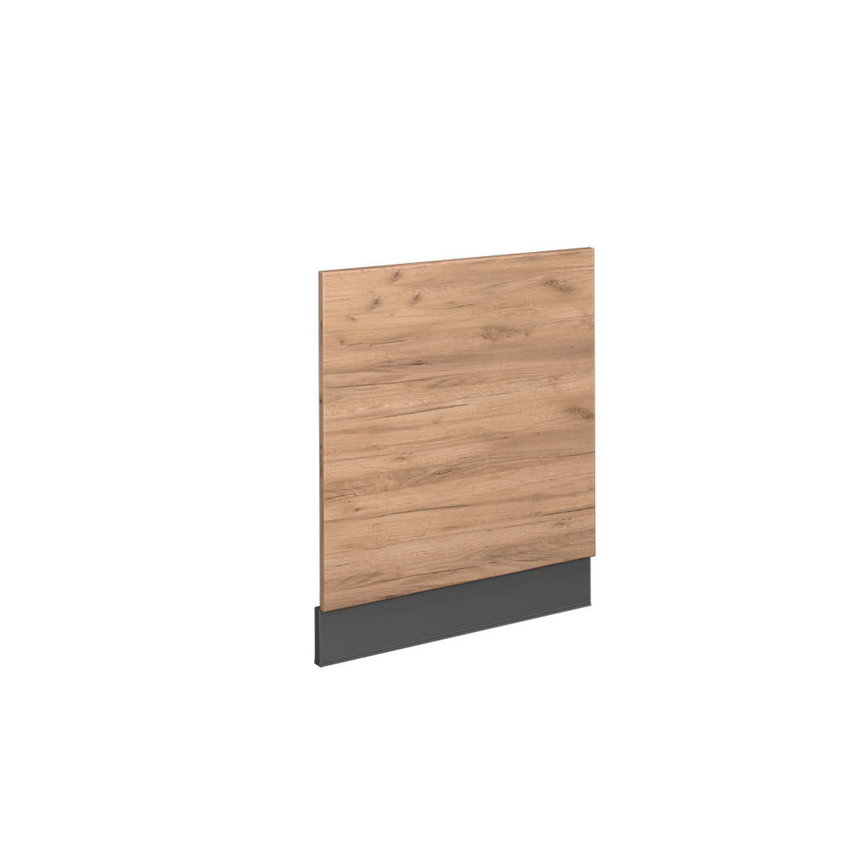 FRONTBLENDE Fame-Line Goldkraft Eiche 60 cm ohne AP - Anthrazit/Eiche Wotan, Holzwerkstoff (60/67.4/1.6cm) - Vicco