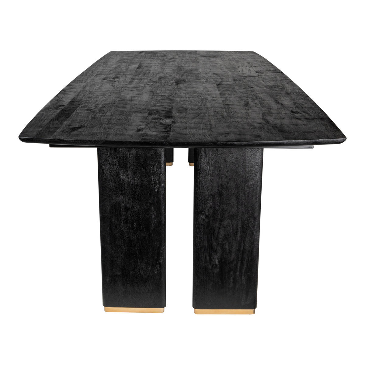 ESSTISCH Liber Schwarz 280/110/77cm - Schwarz, Metall (280/110/77cm) - PTMD Collection