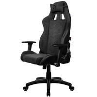 GAMINGSTUHL Avanti Soft Fabric™ Dunkelgrau - Dunkelgrau/Schwarz, Kunststoff/Textil (70/135/47cm) - Arozzi