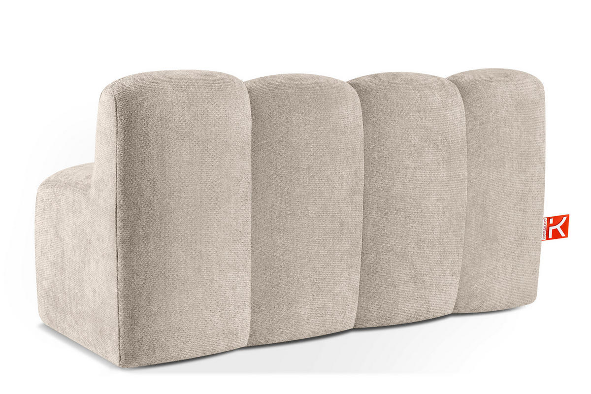 ESSZIMMERBANK BRESCO, Beige - Beige, Holz/Holzwerkstoff (163/80/72cm) - KONSIMO®