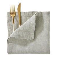 SERVIETTE Riga 42x42cm - Creme, Textil (42/42cm) - Butlers