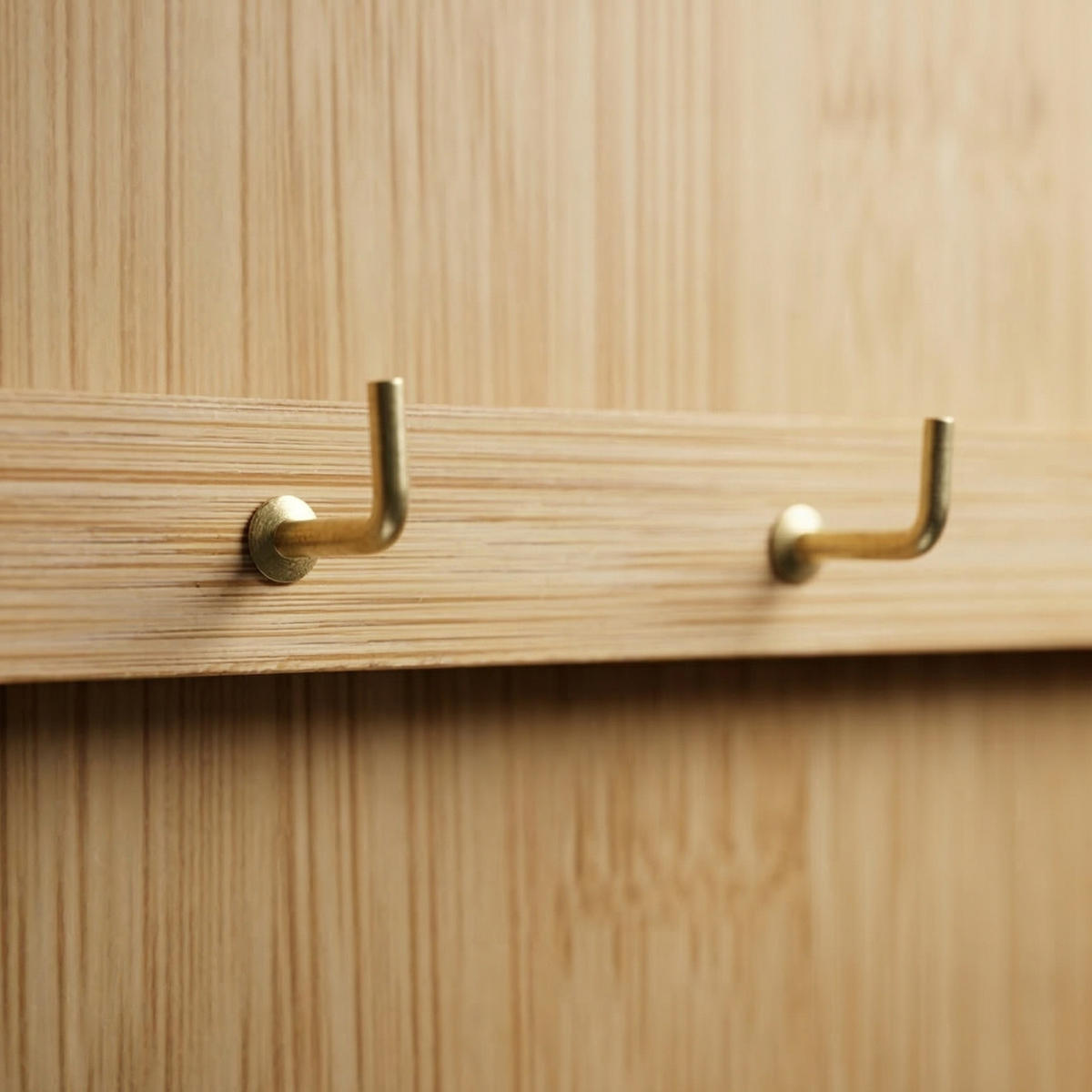 SCHLÜSSELSCHRANK Kizu Bambus 19/27/6 cm - Braun, Naturmaterialien (18/27/6cm) - BOXIMO