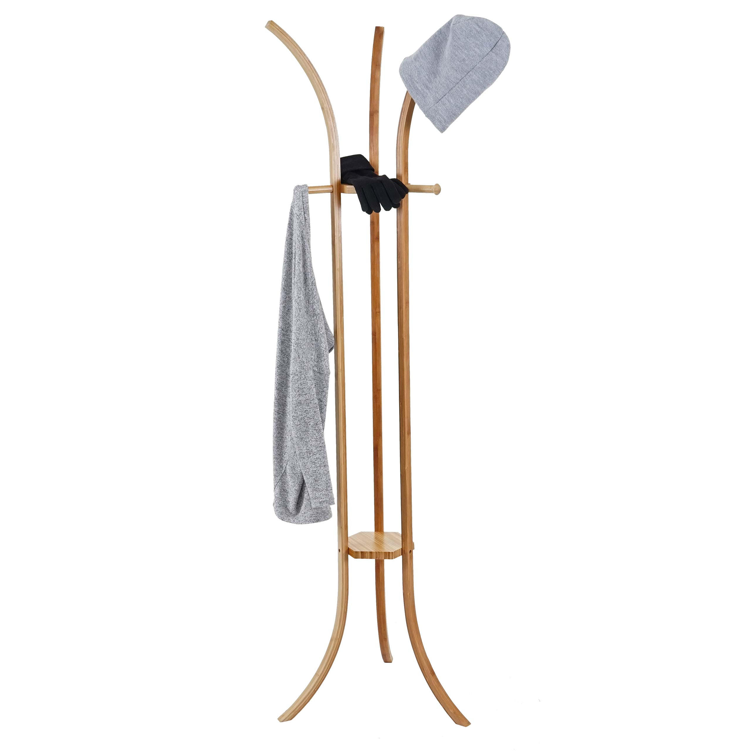 Thumbnail - MCW Garderobenständer, Braun, Holz, 48x177x48 cm, Garderobe, Garderobenständer
