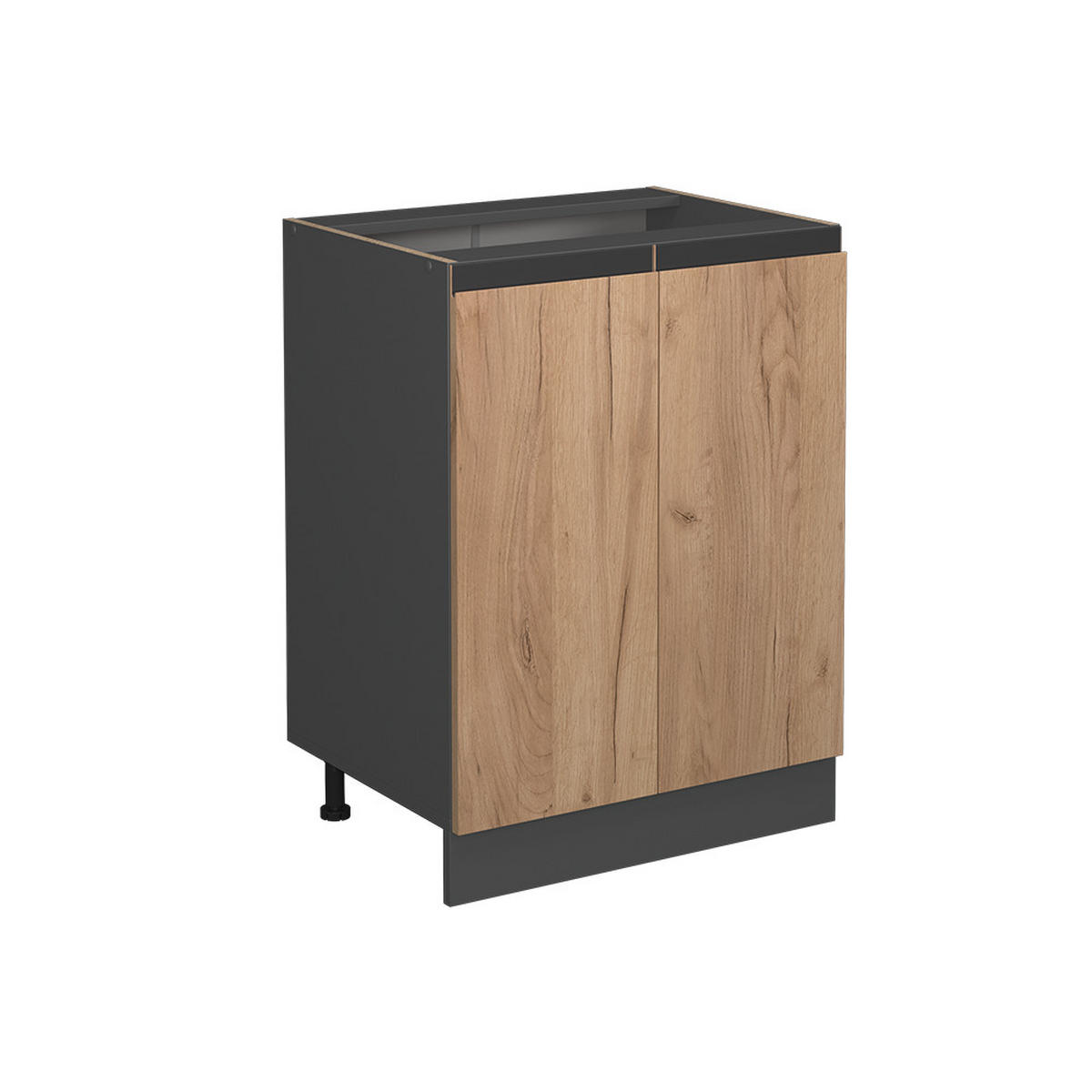 KÜCHENFRONT R-Line Goldkraft Eiche 59.2 x 71.3 cm Möbelfront für den Unterschrank - Honigeiche, Holzwerkstoff (59.2/71.3/1.6cm) - Vicco