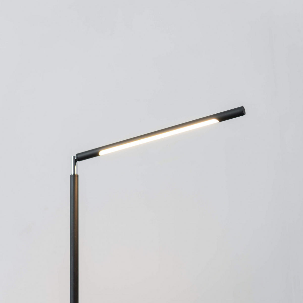 STEHLEUCHTE Picari, Schwarz, 152cm - Schwarz, Metall (152/48/152cm) - KOSILUM