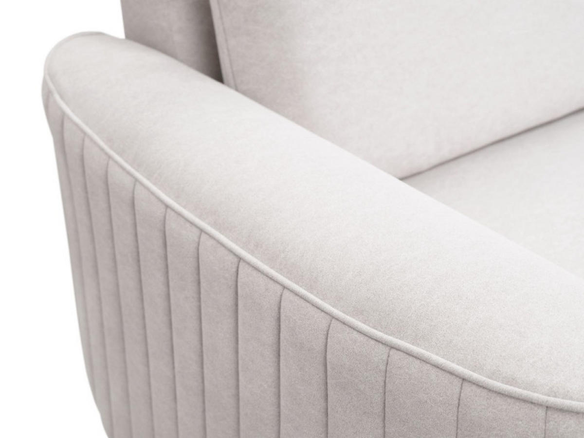 ECKSOFA Kaltbeige LOREN Mit Schlaffunktion Und Bettkasten - Beige, Textil (251/251cm) - Sepro Meble