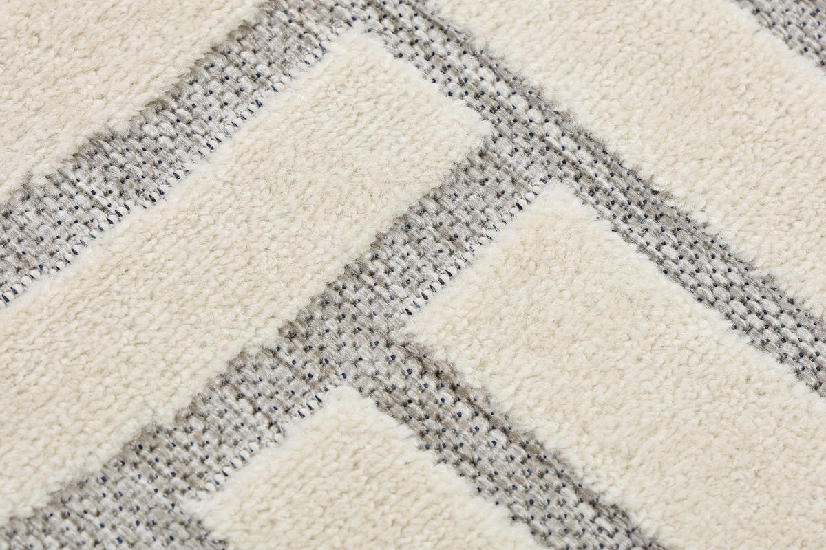 TEPPICH PATIO GRAU 180/270 cm - Grau, Textil (180/270cm) - Tapiso