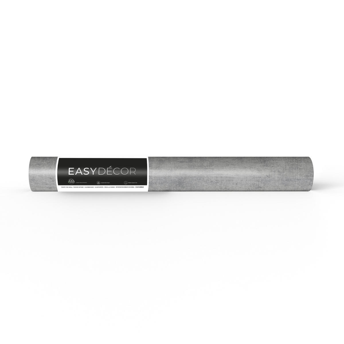 VLIESTAPETE - Concrete Metallic Taupe - Taupe, Papier/Kunststoff (52/1000cm) - Easy Decor