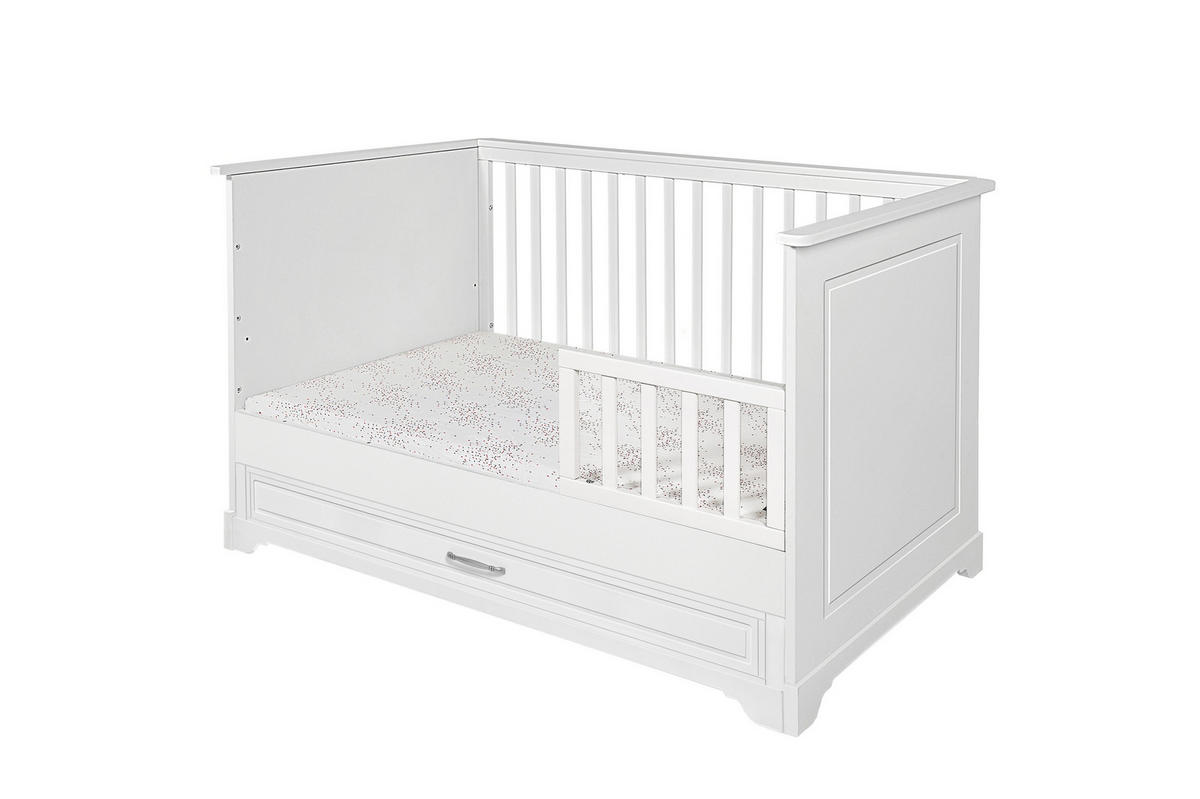 GITTERBETT Melody 140/70 - Weiß, Holzwerkstoff (70/140cm) - RAUMHIRSCH FURNITURE