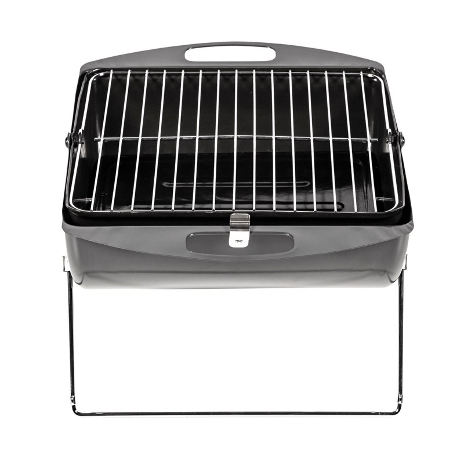HOLZKOHLEGRILL 38.3/32.3/32.3 cm - Grau, Metall (10/10/10cm)