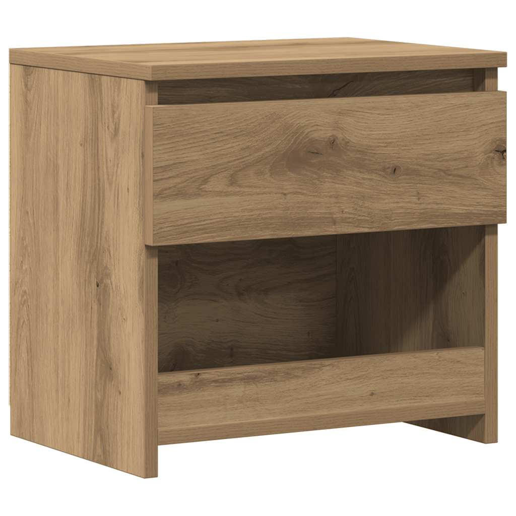 vidaXL Nachttisch Eiche Artisan 40x39x30 cm