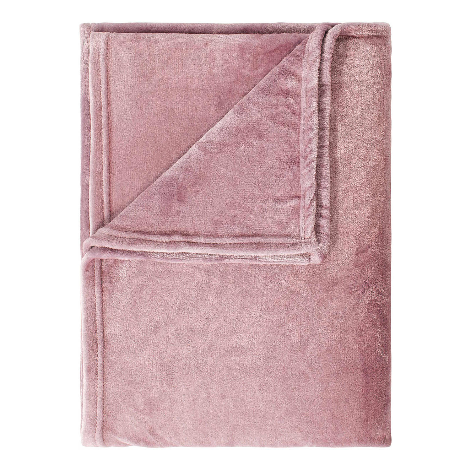Butlers Plaid Rosa 150x200 cm