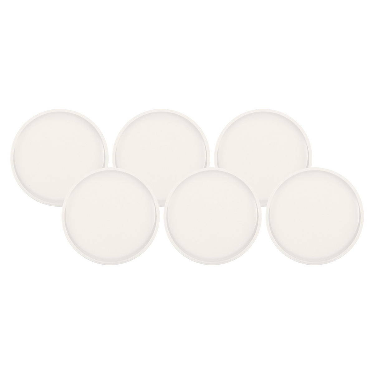 FRÜHSTÜCKSTELLER Artesano Original weiß ø 22 cm 6er Set - Weiß, Keramik (22cm) - Villeroy & Boch