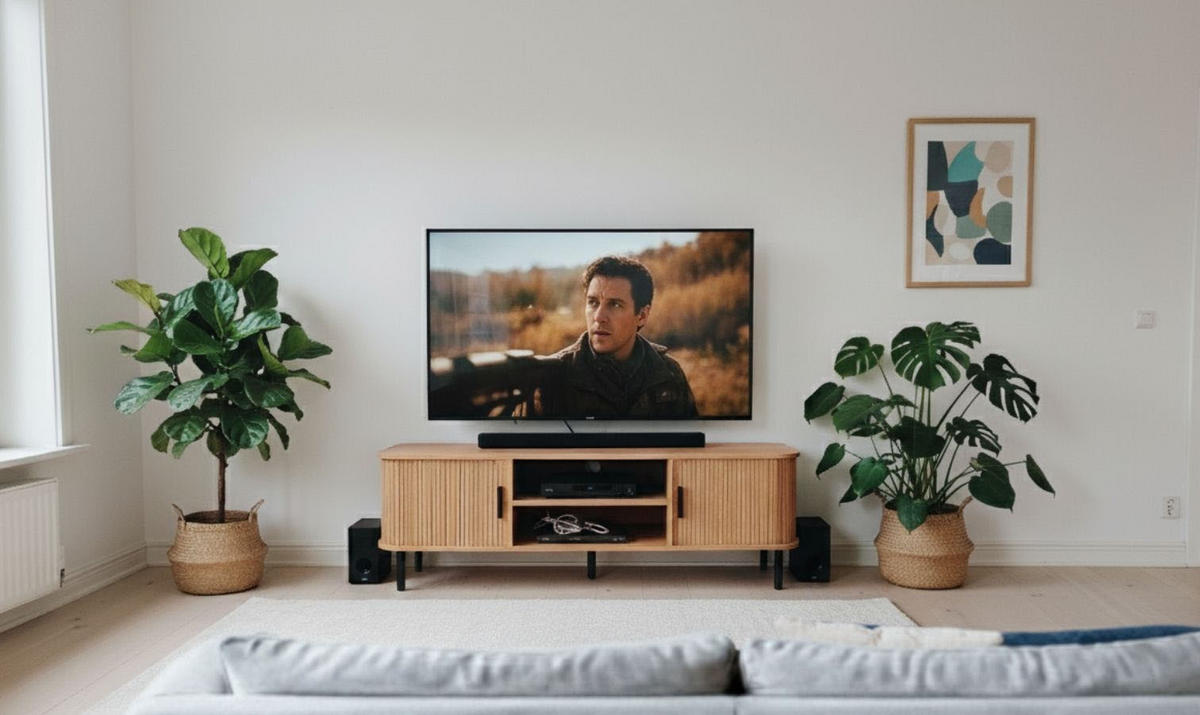 TV-SCHRANK Scava 140/40/46 cm - Braun, Holzwerkstoff (40/46/140cm) - EDAXO